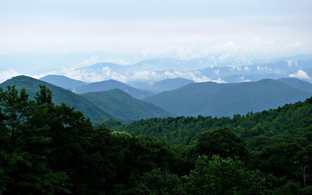 Blue Ridge Mountains USA