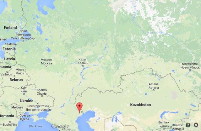 Where is Astrakhan map Russia