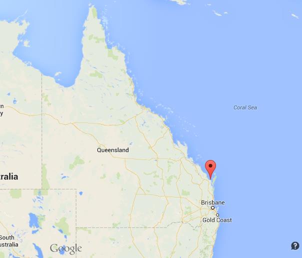 Hervey Bay Map Qld Where Is Hervey Bay On Map Of Queensland