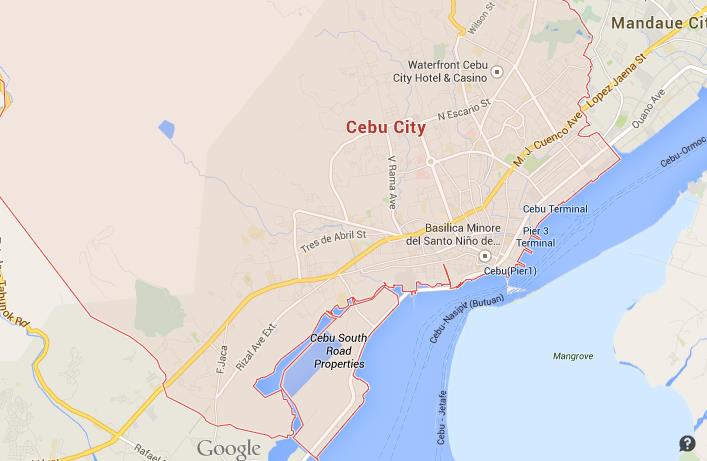 Map Of Cebu City