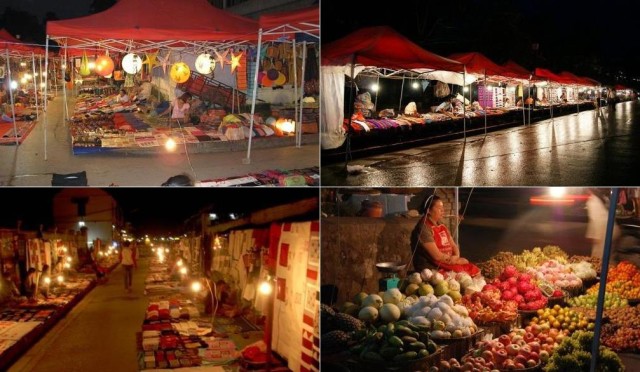 Night Market Luang Prabang Laos