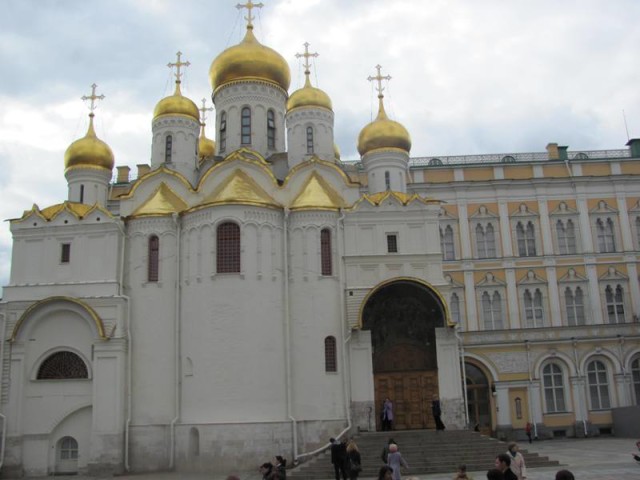 Cathedral Dormition Kremlin Moscow