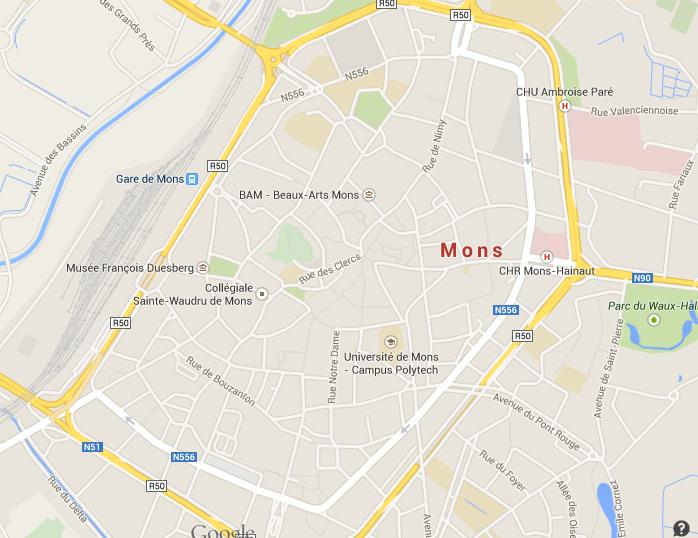 Map of Mons