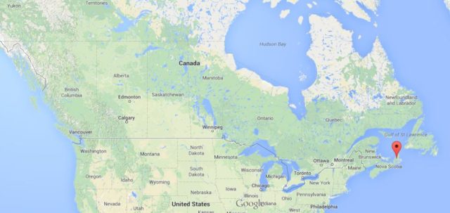 Where is Cape Breton Island on map Canada