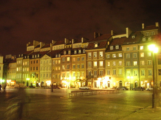 Squares in  Warsaw