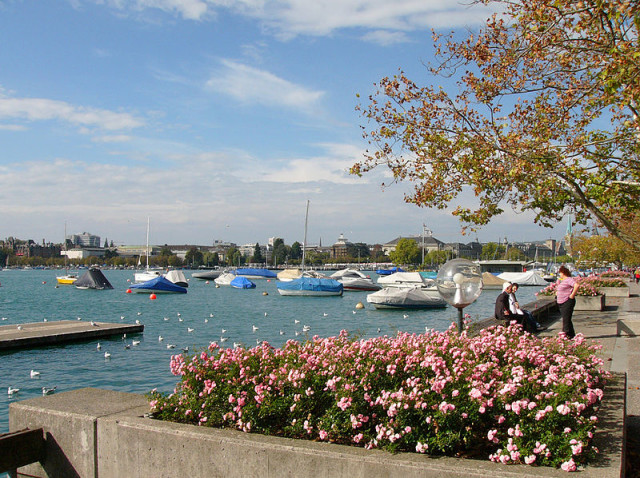 Lake Zurich Switzerland