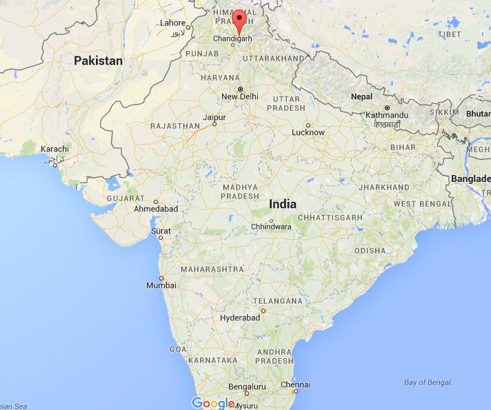 Shimla On India Map Where Is Shimla On Map India