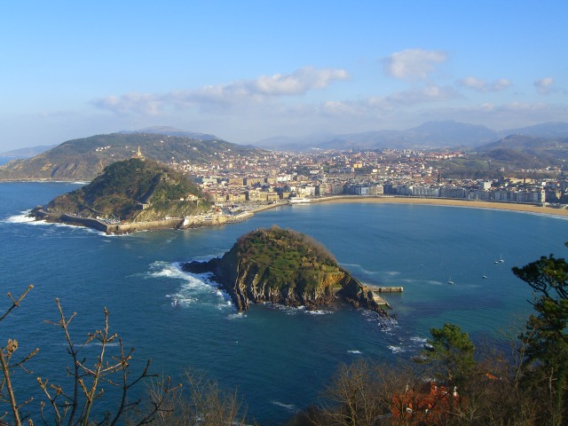 Bay of la Concha San Sebastian