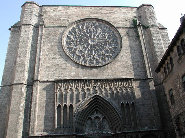 Basilica Santa Maria del Pi Barcelona