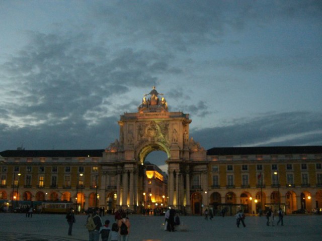 Rua Augusta Arch Lisbon