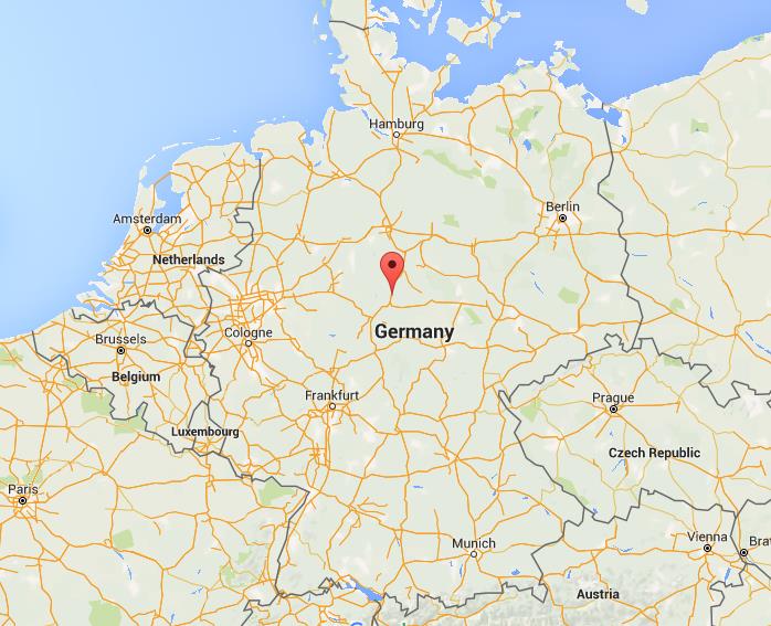 Where is Gottingen on map Germany