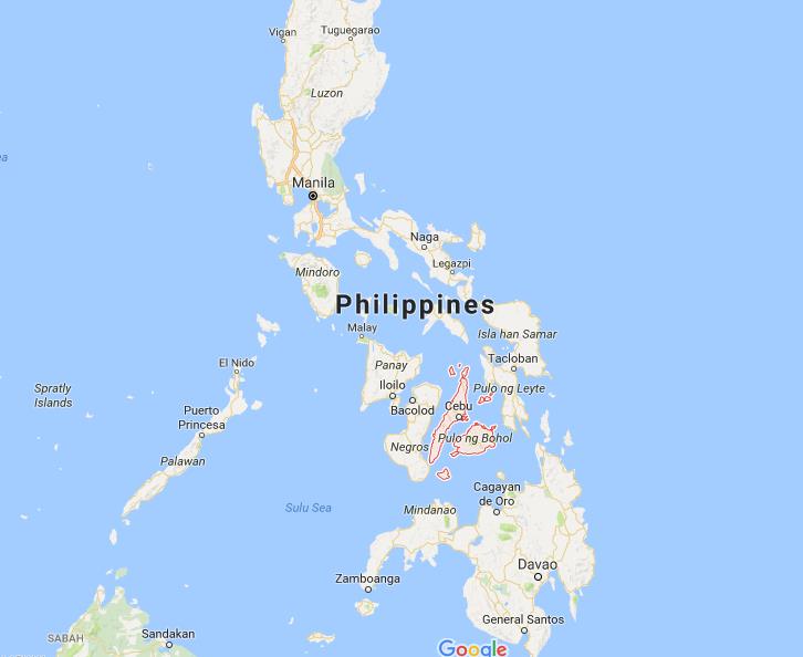 Where Are Visayas On Map Philippines