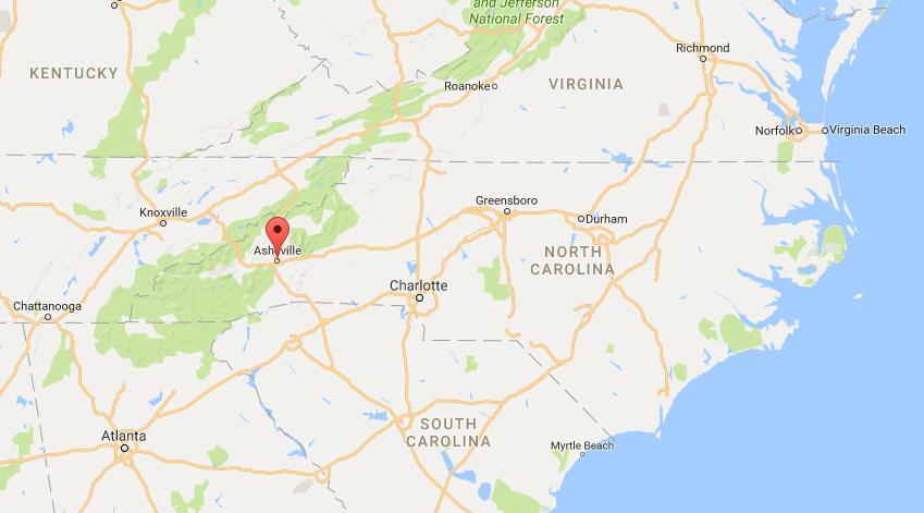 Where-is-asheville-on-map-north-carolina