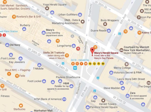 herald square new york map Herald Square New York City World Easy Guides herald square new york map