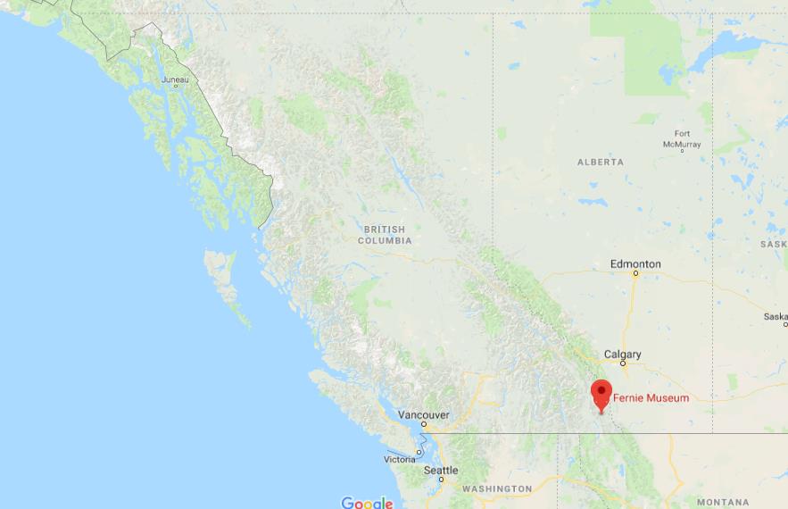 Map Of Fernie Bc Where Is Fernie On Map Of British Columbia