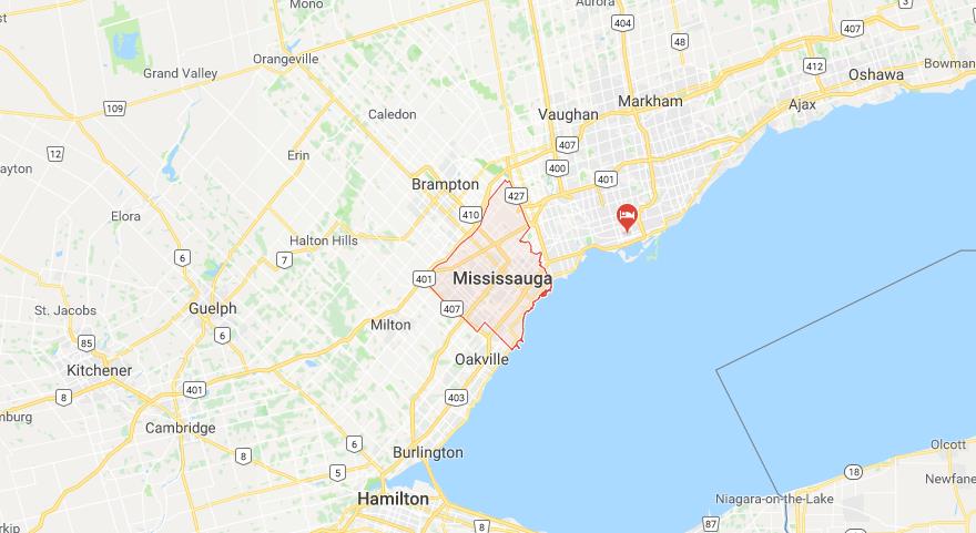 Mississauga In Canada Map Where Is Mississauga On Map Of Toronto