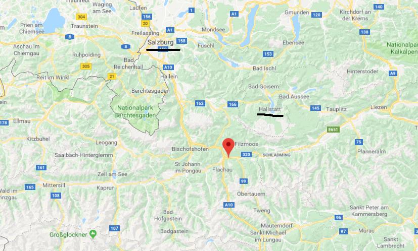 Where is Altenmarkt im Pongau on map