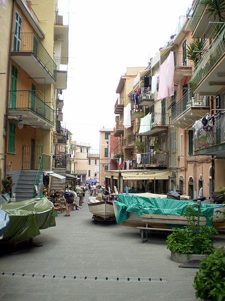 Manorola Street Cinque Terre