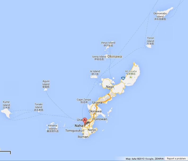 List 96+ Images Where Is Okinawa Located On A Map Sharp