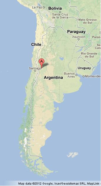 Mendoza on Map of Argentina - World Easy Guides