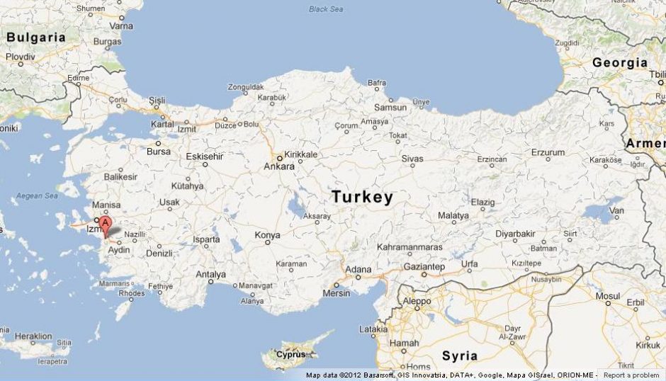 ephesus-on-turkey-map