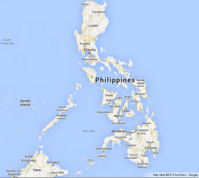 Map of Philippines