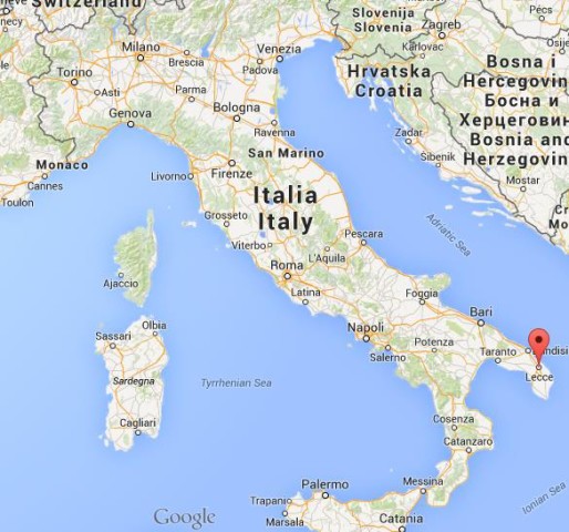 Ylenia Sambati Lecce Map