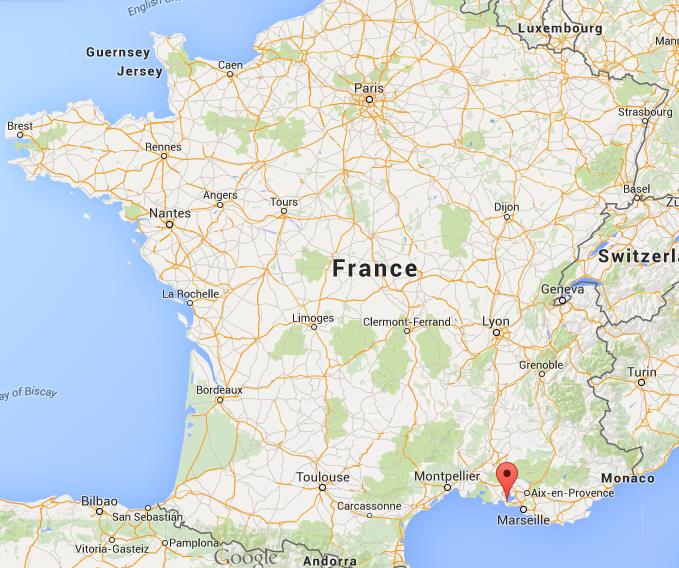 Where is Martigues on map France