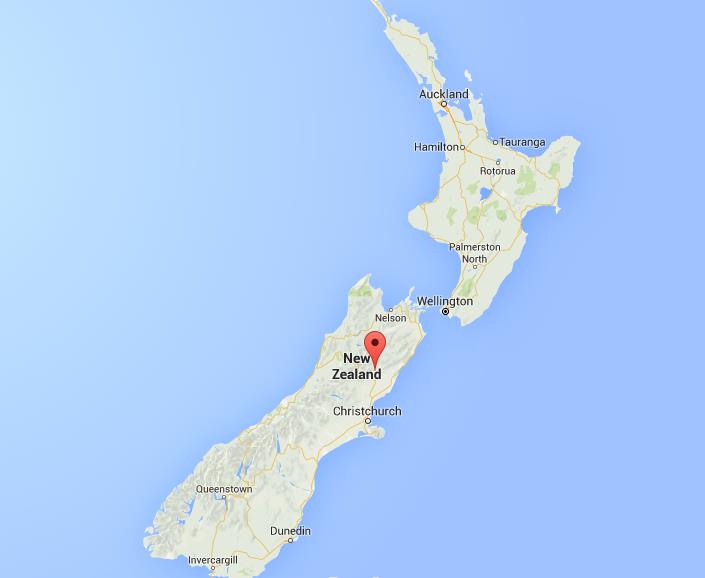 Where is Hanmer Springs on map New Zealand