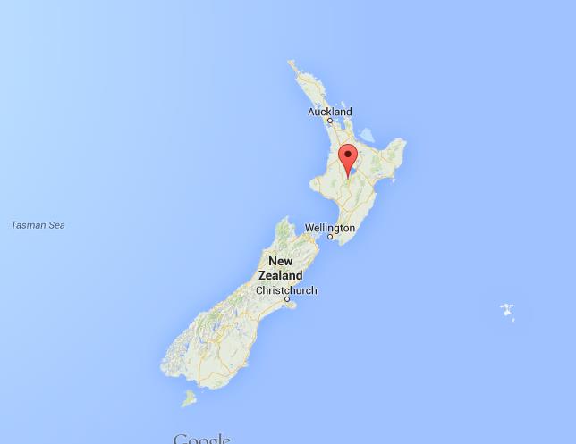 Where is Mount Tongariro on map New Zealand