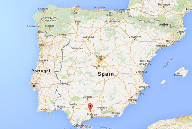 Where is Antequera on map Spain