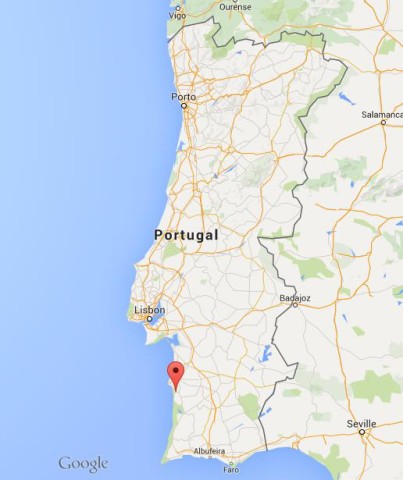 Where is Porto Covo on map Portugal