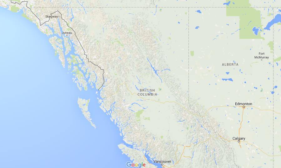 Interactive Map British Columbia