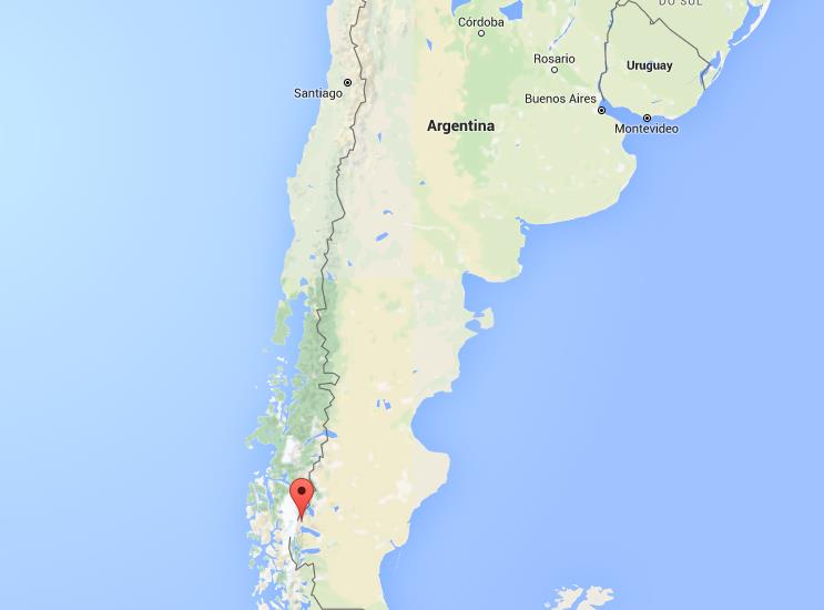 Where is El Chalten on map Argentina