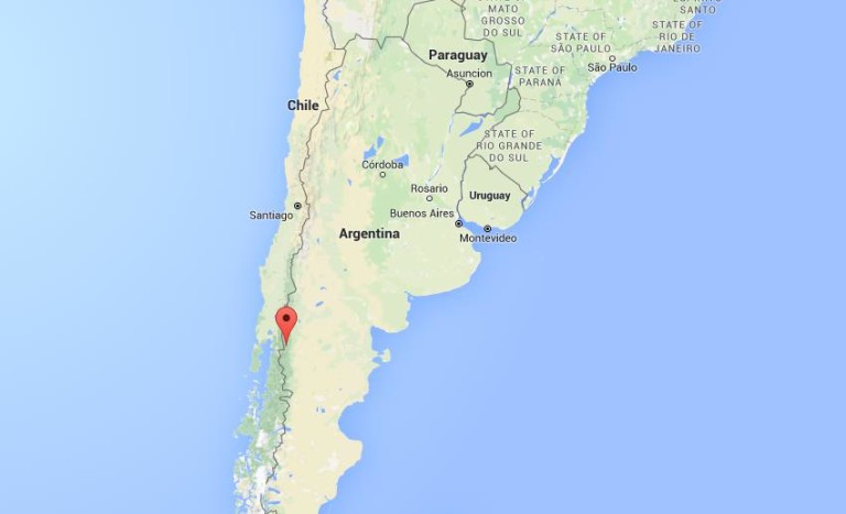 Where is El Bolson on map Argentina