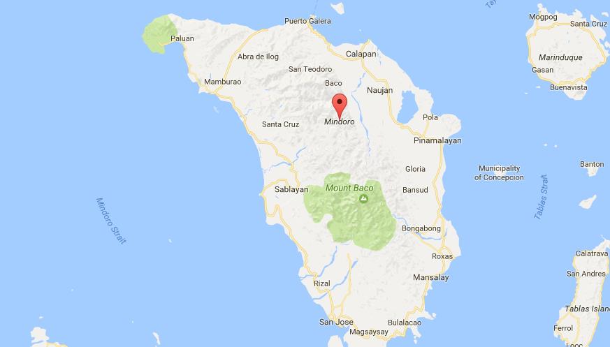 Map Of Mindoro 