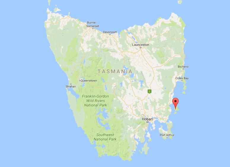 where-is-maria-island-on-map-tasmania